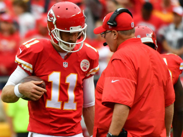 Reid says Chiefs' skid is on team, not just Alex Smith