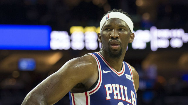 Embiid scratched Sunday due to back tightness, expects to play Tuesday