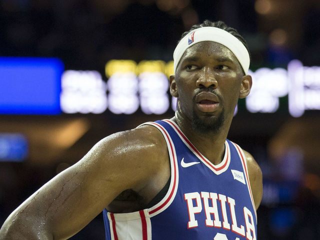 Embiid scratched Sunday due to back tightness, expects to play Tuesday
