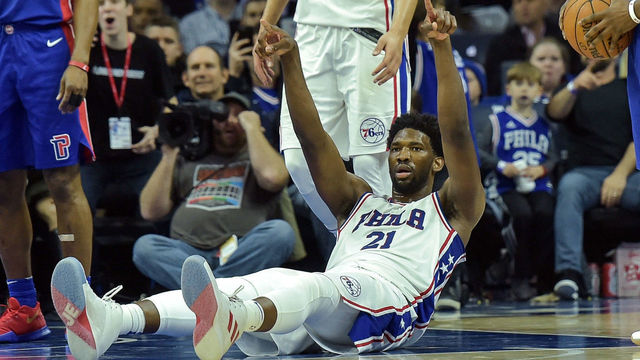Embiid predicted Drummond would foul out to his teammates before game