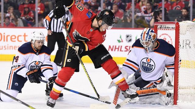 Oilers nearly blow 5-goal lead, escape with nail-biting victory over Flames