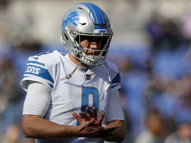 Report: Stafford expected to start vs. Bucs despite hand injury