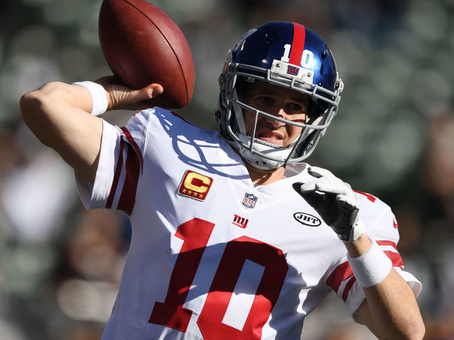 Report: Giants expected to start Manning vs. Cowboys