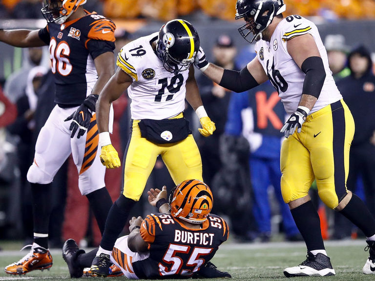 Smith-Schuster Celebrates Steelers TD By Reenacting Taunting Of Burfict -  Steelers Depot