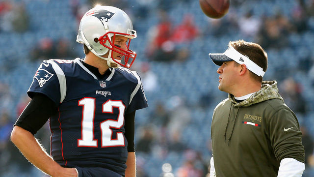McDaniels downplays sideline spat with Brady: 'It's never personal'
