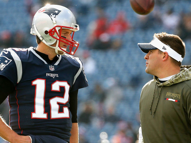 McDaniels downplays sideline spat with Brady: 'It's never personal'