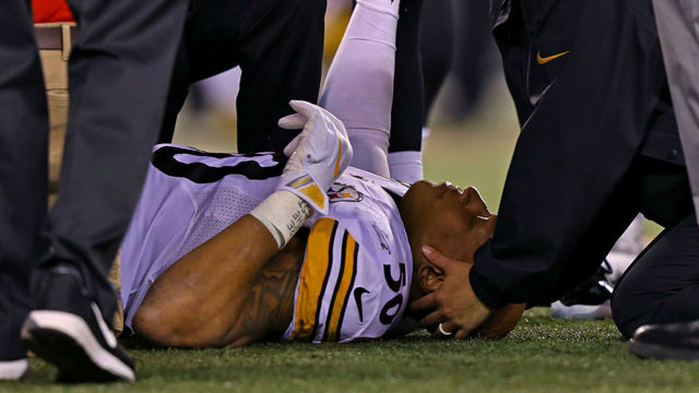 Steelers' Shazier undergoes spinal stabilization surgery