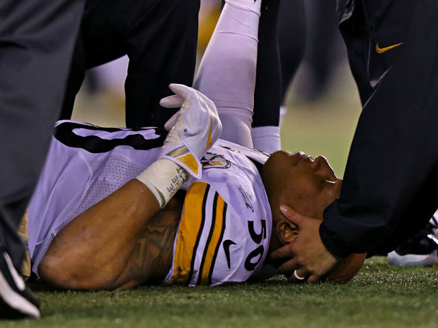 Report: Shazier showing gradual improvement after spinal surgery