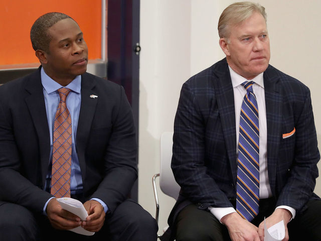'Embarrassed' Elway won't change Broncos' coaches before offseason