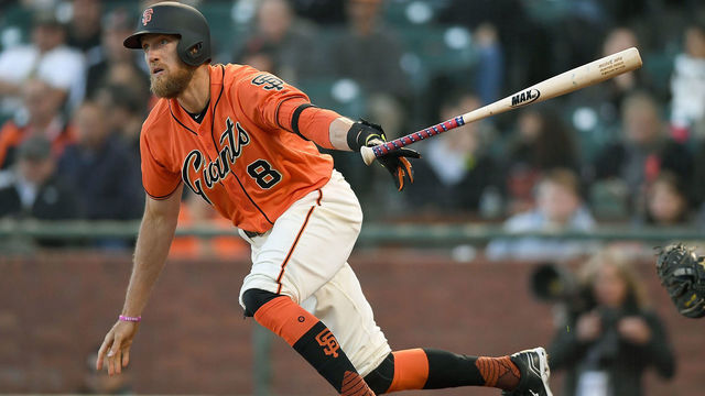 Giants' Pence, Cardinals' Wong try to creatively woo Stanton to their teams