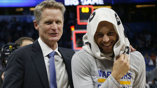 Kerr: 'In a weird way' Curry's injury will be good for the team