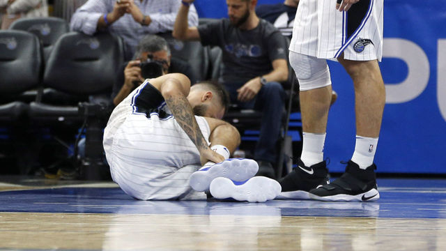 Magic's Fournier out at least 2 games with sprained ankle