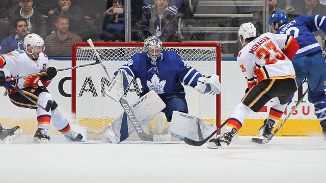 Leafs' Andersen at his best when busiest