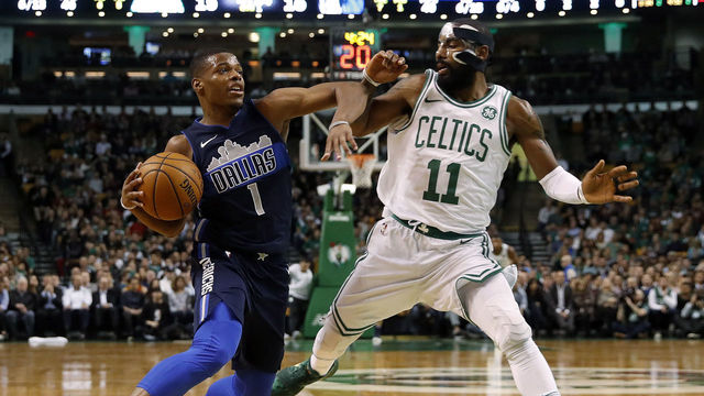 Kyrie downplays confrontation with Smith Jr. postgame