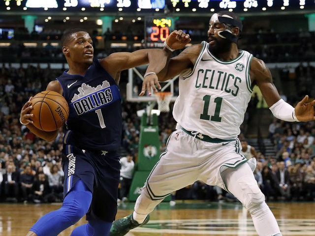 Kyrie downplays confrontation with Smith Jr. postgame