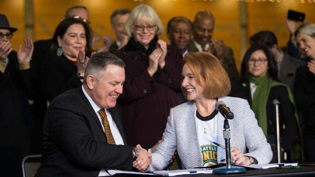 Leiweke optimistic about Seattle-based NBA franchise