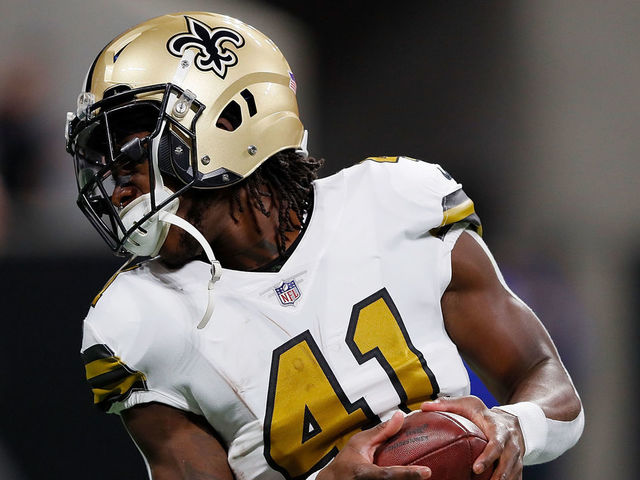 Saints' Kamara jokes about starting GoFundMe page to pay for fine