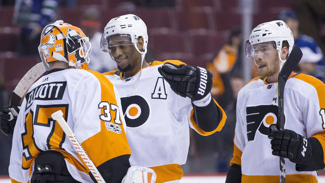 Flyers sweep Western Canadian road trip after 10-game losing skid