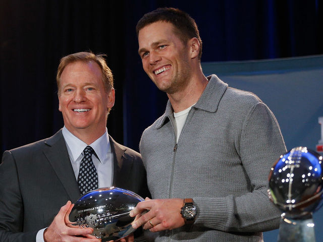 Brady on Goodell's new contract: 'Maybe he'll take me out to dinner'