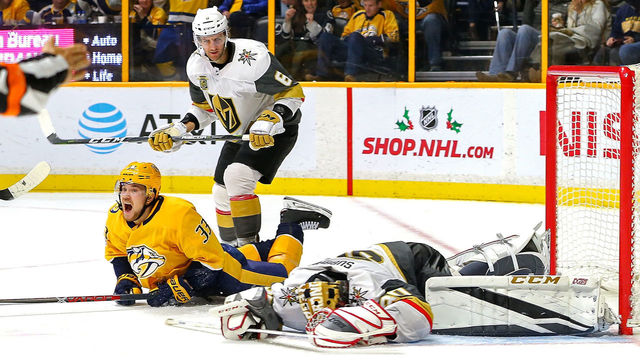 Golden Knights apologize for claiming Predators' media cheered in press box