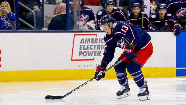Blue Jackets' Atkinson a healthy scratch vs. Coyotes