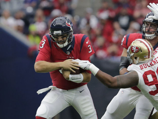 Texans' Savage out with concussion after scary reaction to hit