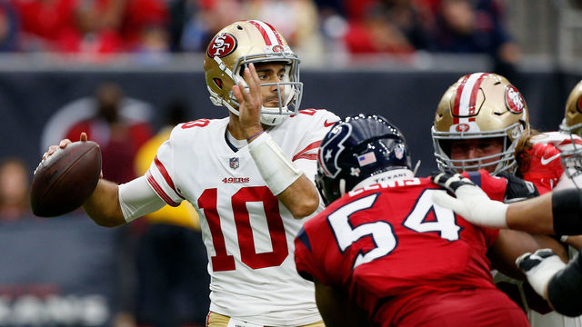 Jimmy Garoppolo has accelerated the 49ers' rebuild