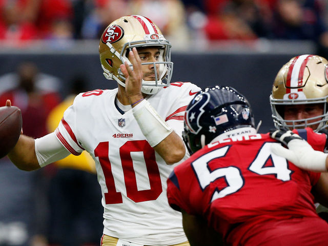 Jimmy Garoppolo has accelerated the 49ers' rebuild