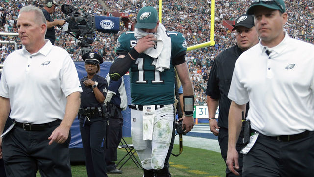 Wentz out for season with torn ACL