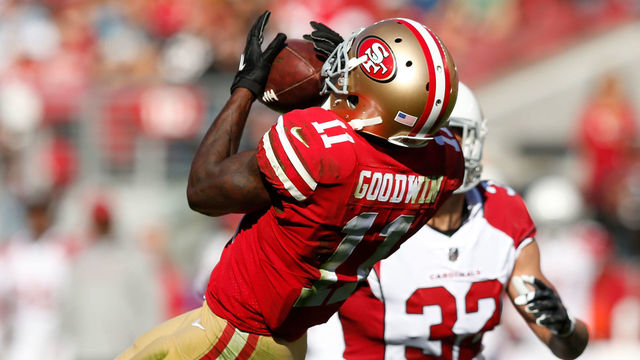 49ers reach 3-year extension with Goodwin