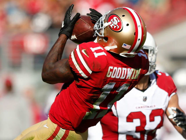 49ers reach 3-year extension with Goodwin