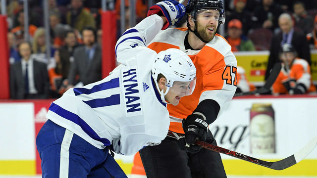 Leafs no longer undefeated with Matthews out of lineup