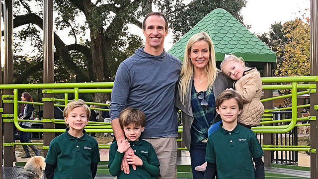Drew Brees opens playground for children with special needs