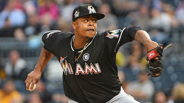 Marlins release Volquez following Tommy John surgery