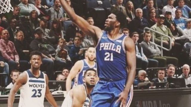 Embiid owns defenseless Towns with social media comeback