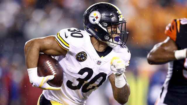 Steelers' Conner ready to shoulder load as Bell holdout continues