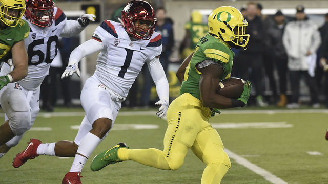 Broncos select Royce Freeman as C.J. Anderson replacement