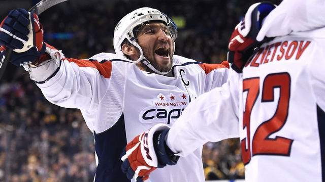 Capitals beat Bruins to remain one of NHL's hottest clubs