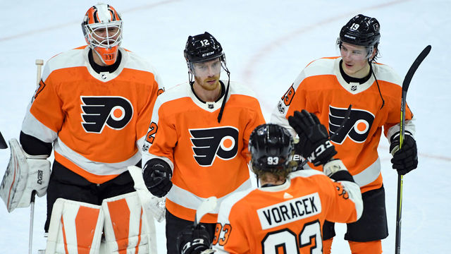 Going streaking: Flyers win 5th straight after dropping 10 in a row