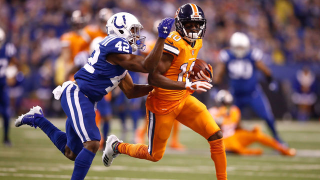 Broncos' Sanders ruled out vs. Colts