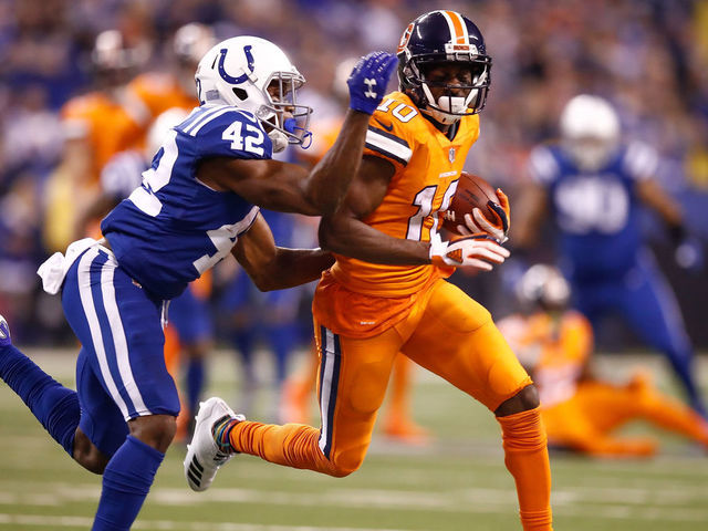 Broncos' Sanders ruled out vs. Colts