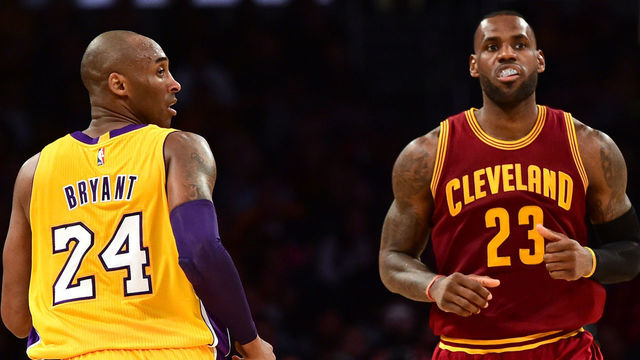 Kobe chooses LeBron as player he'd most want to play with in his prime