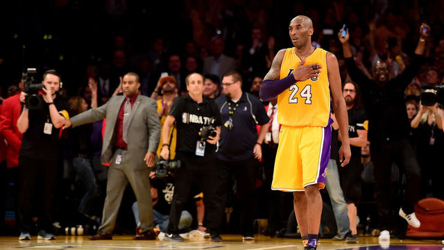 NBA community shows Kobe some love before jersey retirement