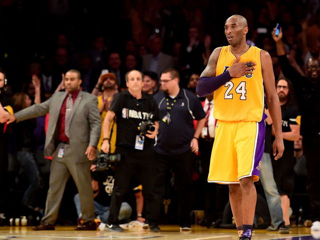 NBA community shows Kobe some love before jersey retirement