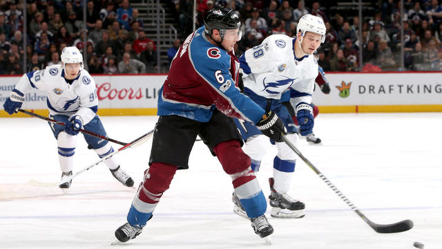 Avalanche's Johnson to have hearing for boarding Lightning's Namestnikov