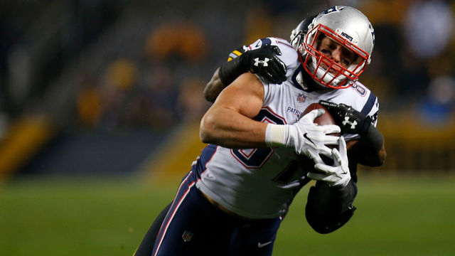 Steelers have no answer for Gronkowski in meeting of AFC powerhouses