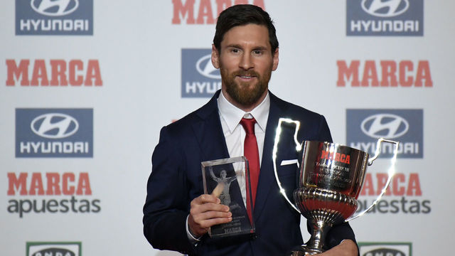 Messi named La Liga's best player as Marca unveils 2016-17 award winners