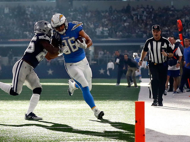 Chargers' Henry suffered small laceration in kidney, status unknown