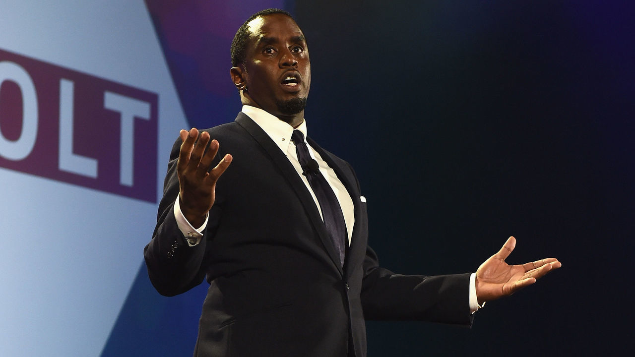 NEW YORK, NY - SEPTEMBER 27: Sean P. Diddy Combs speaks onstage at the 34th Annual Walter Kaitz Foundation Fundraising Dinner at Marriot Marquis Times Square on September 27, 2017 in New York City. (Photo by Larry Busacca/Getty Images for The Walter Kaitz Foundation)