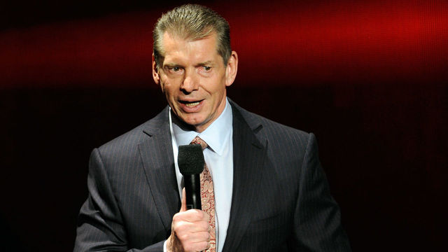 LAS VEGAS, NV - JANUARY 08: WWE Chairman and CEO Vince McMahon speaks at a news conference announcing the WWE Network at the 2014 International CES at the Encore Theater at Wynn Las Vegas on January 8, 2014 in Las Vegas, Nevada. The network will launch on February 24, 2014 as the first-ever 24/7 streaming network, offering both scheduled programs and video on demand. The USD 9.99 per month subscription will include access to all 12 live WWE pay-per-view events each year. CES, the world's largest annual consumer technology trade show, runs through January 10 and is expected to feature 3,200 exhibitors showing off their latest products and services to about 150,000 attendees.